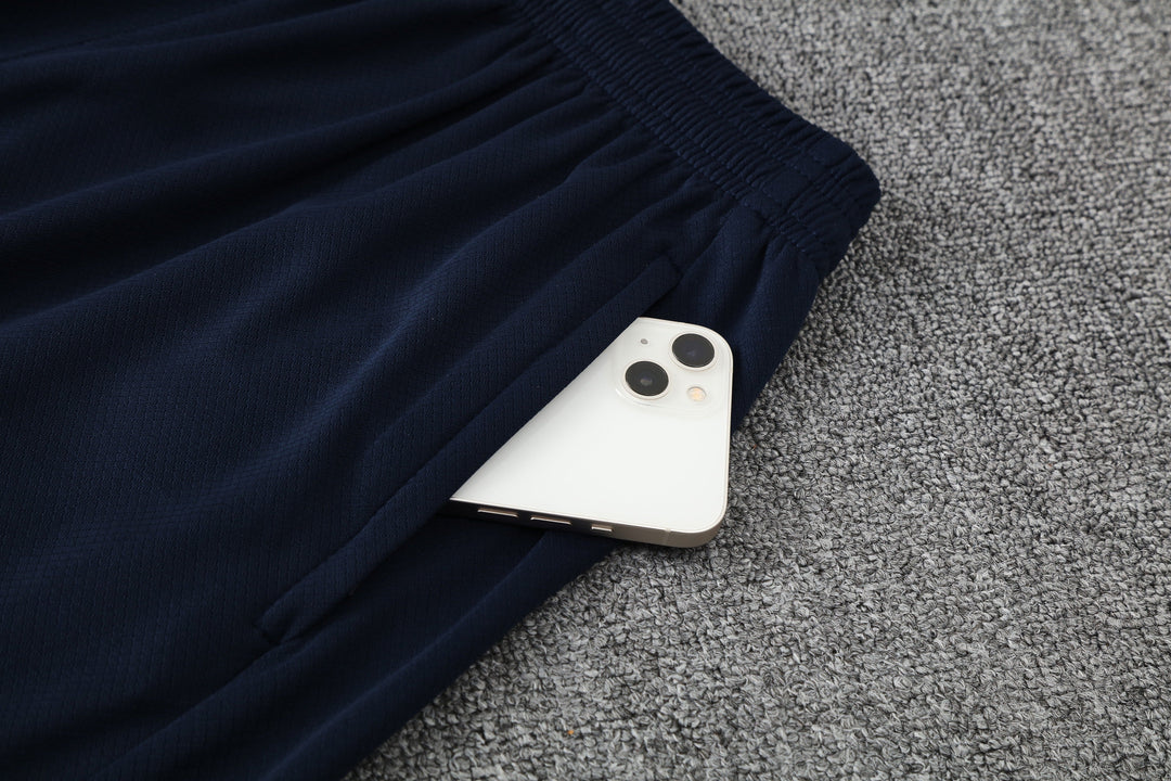 Chelsea 2025/26 Training Short - Navy Blue/Salmon