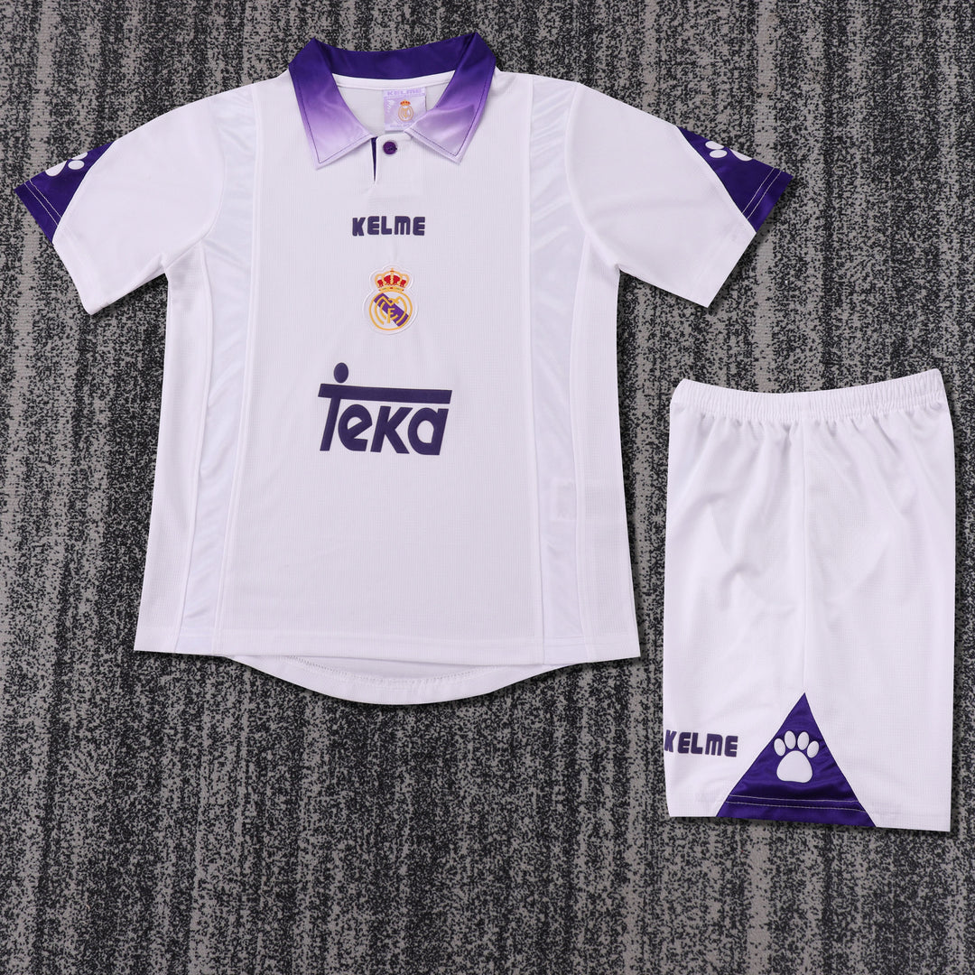 Real Madrid 97/98 Children's Home Retro Set