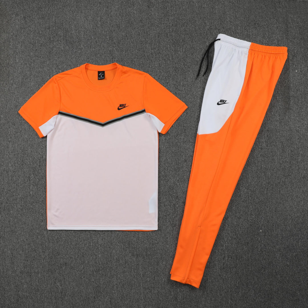 Nike Training Pants Kit - White/Orange