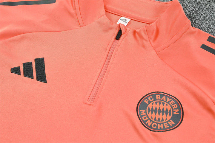 Bayern Munich Training Set 2025/26 - Orange Jacket
