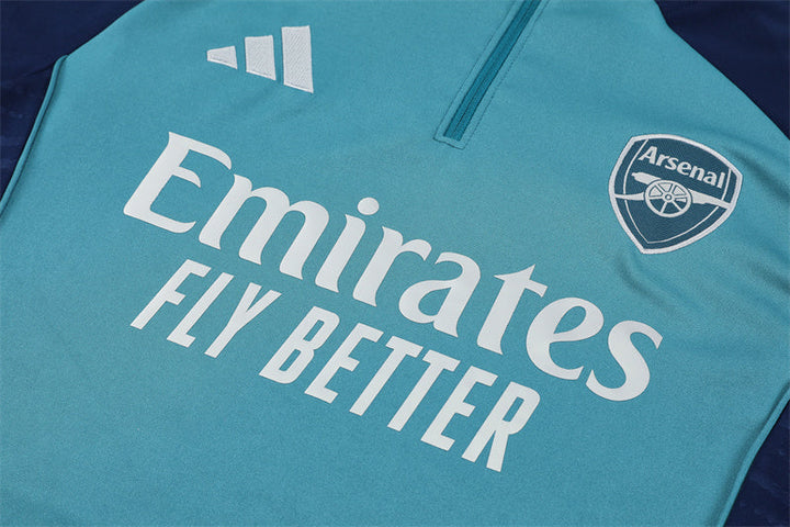 Arsenal 2025/26 Training Jacket - Turquoise-Blue