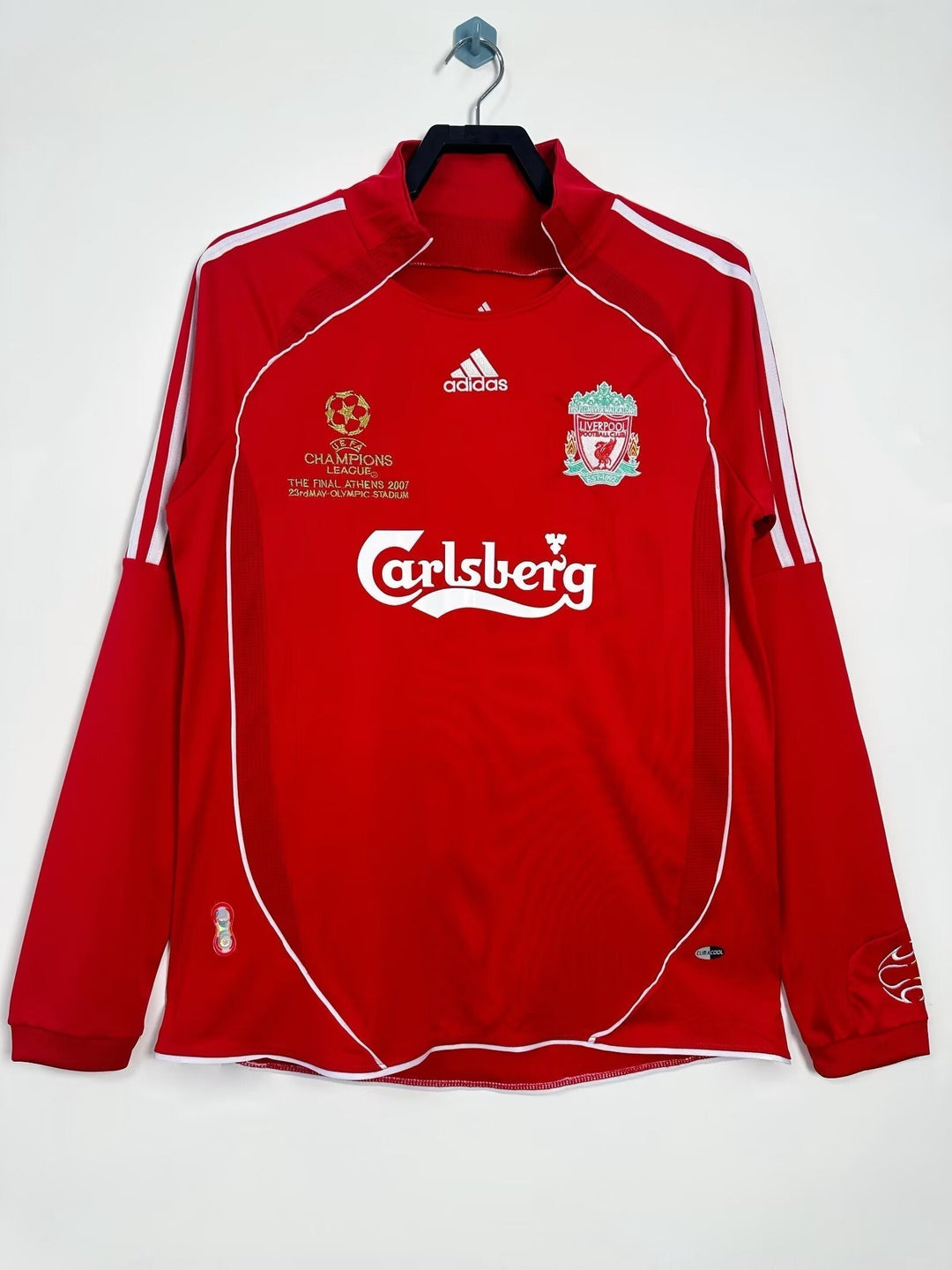 Liverpool 06/08 Home Retro UCL Shirt - Long Sleeve