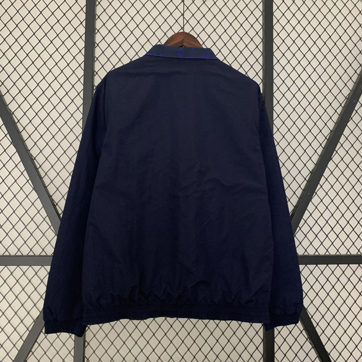 Real Madrid Reversible Windbreaker Jacket - Navy Blue II