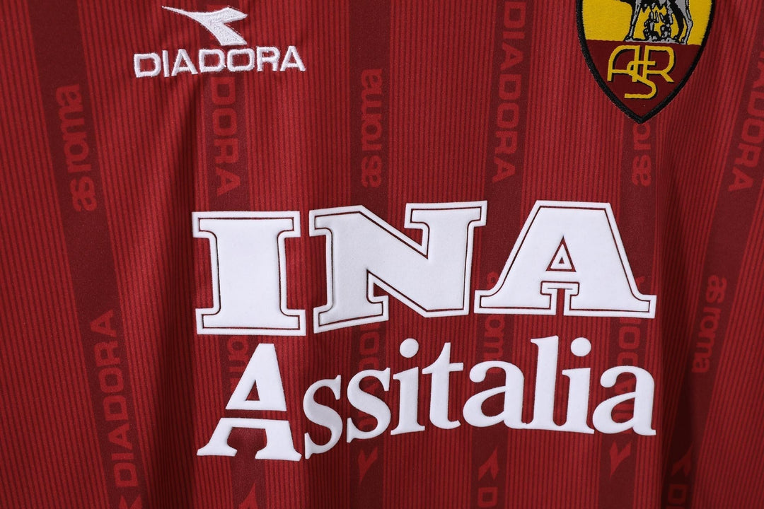 Roma 1999/00 Home Retro Shirt