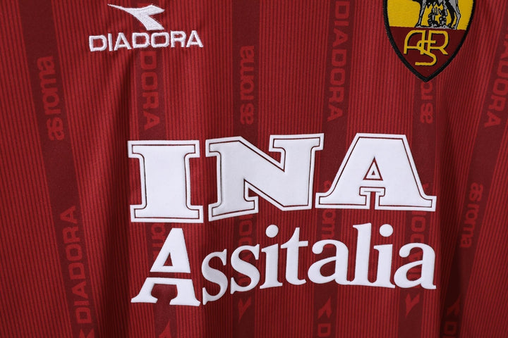 Roma 1999/00 Home Retro Shirt