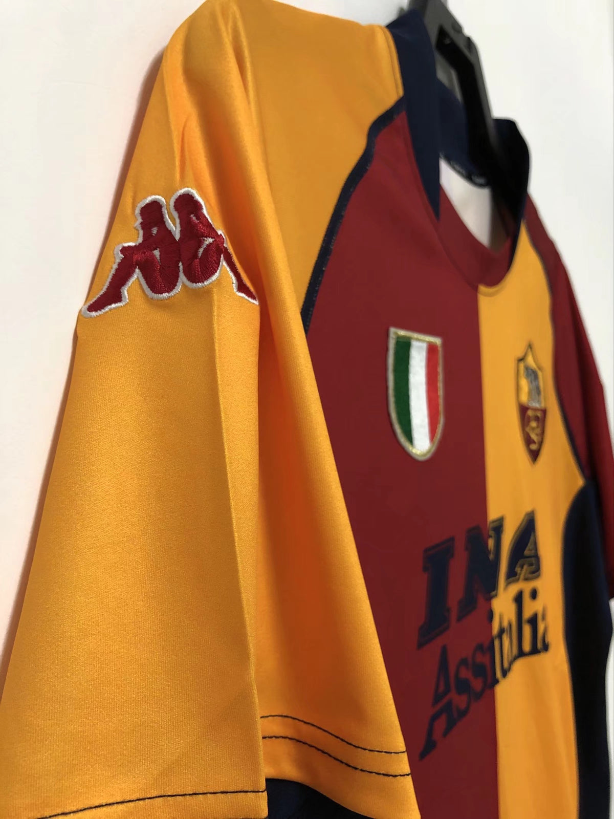 Roma 2000/01 Home Retro Shirt