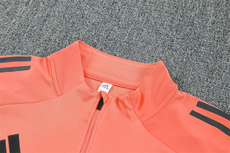 Bayern Munich Training Set 2025/26 - Orange Jacket