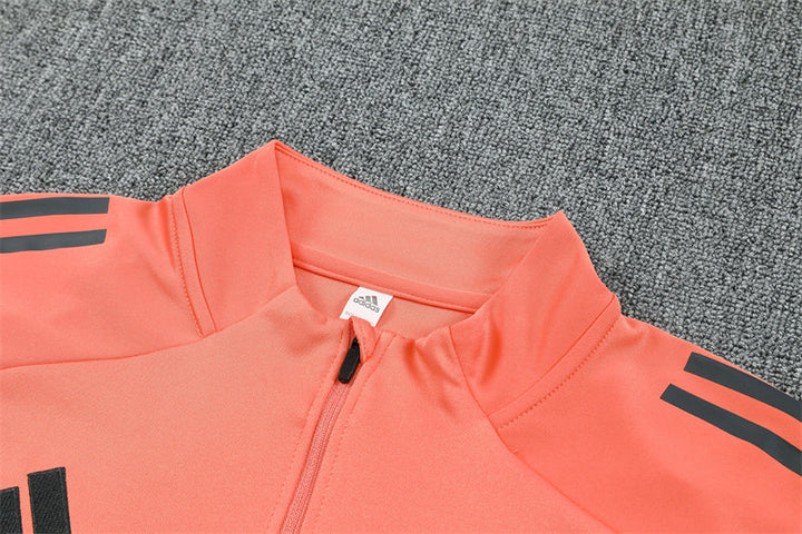 Bayern Munich Training Set 2025/26 - Orange Jacket