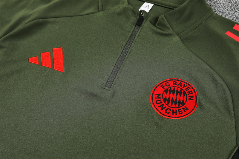 Bayern Munich 2025/26 Training Jacket - Dark Green