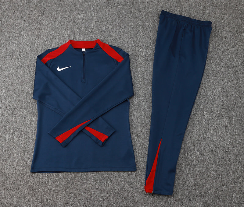 Nike Training Set - Navy Blue/Red
