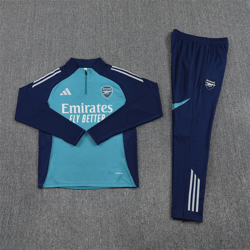 Arsenal Training Set 2025/26 -  Turquoise-Blue