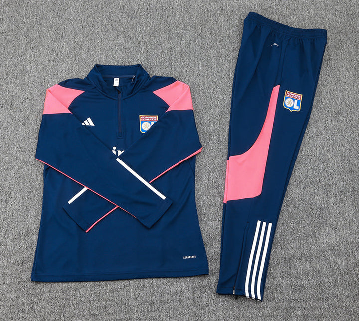 Olympique Lyonnais Training Set 2023/24 - Navy blue