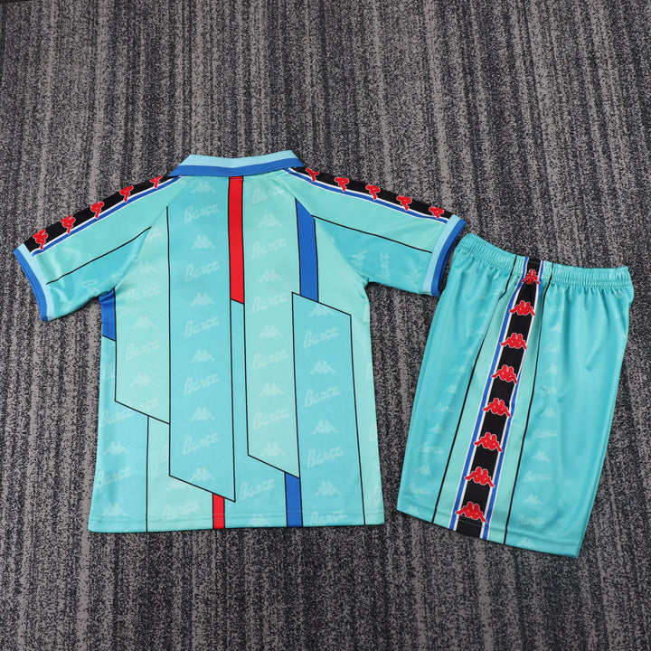 Barcelona 95/96 Children's Away Retro Set