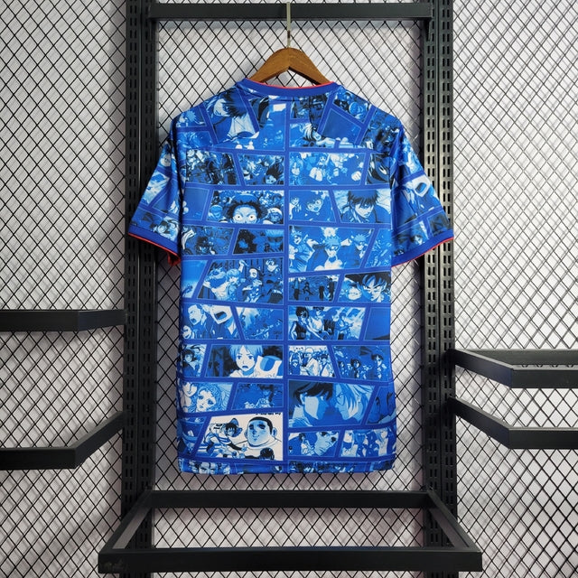 Japan National Team 2021 Commemorative Edition Shirt No. Adidas Men's Fan - Blue