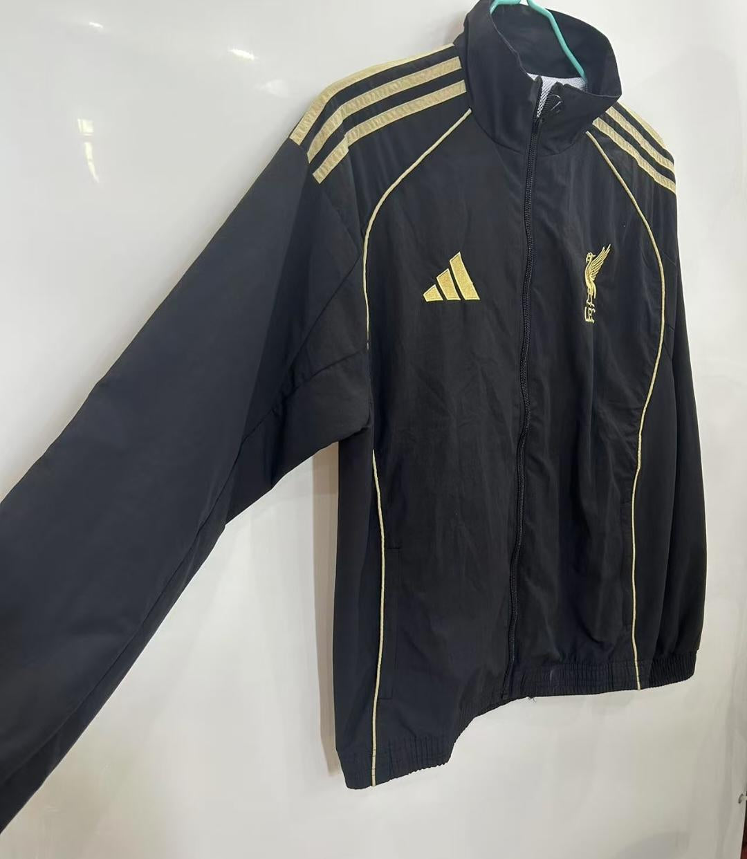 Liverpool Windbreaker Jacket - Black