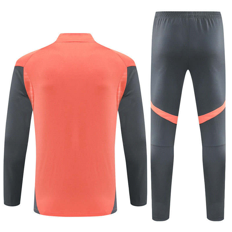 Bayern Munich Training Set 2025/26 - Orange Jacket