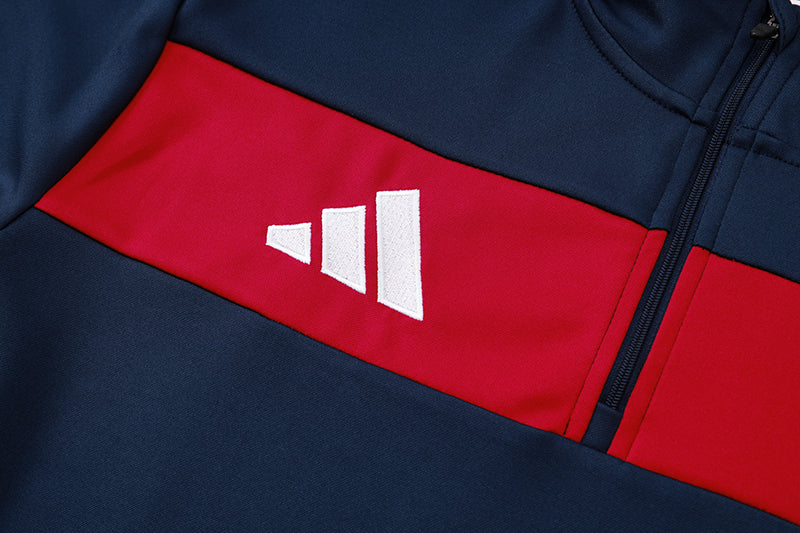 Adidas Training Set - Navy Blue/Red