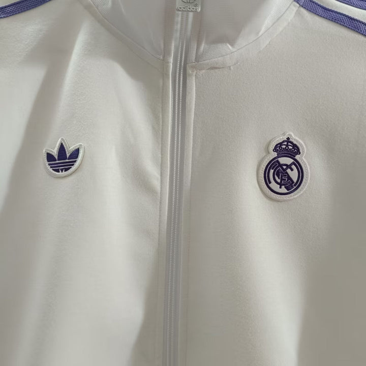 Real Madrid Windbreaker Jacket - White III