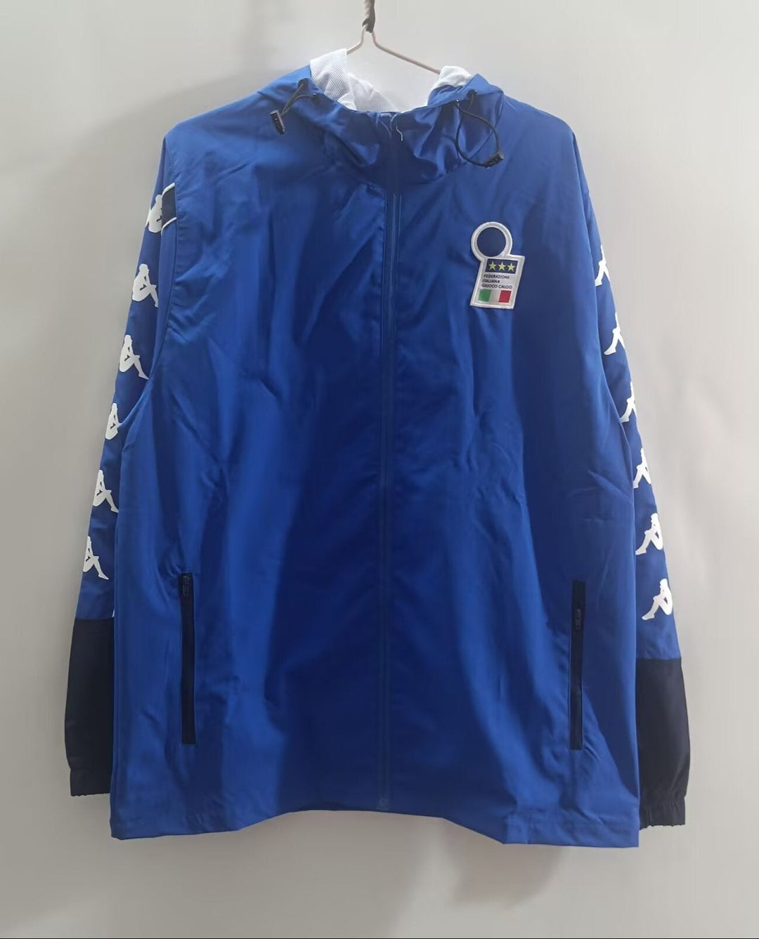 Italy Windbreaker Jacket - Blue