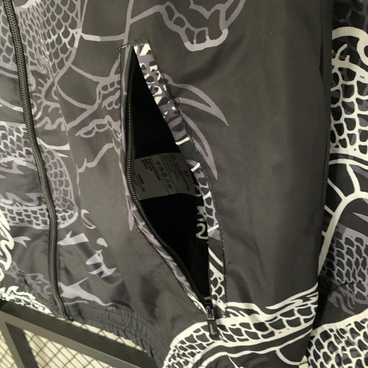 Real Madrid Reversible Windbreaker Jacket - Black