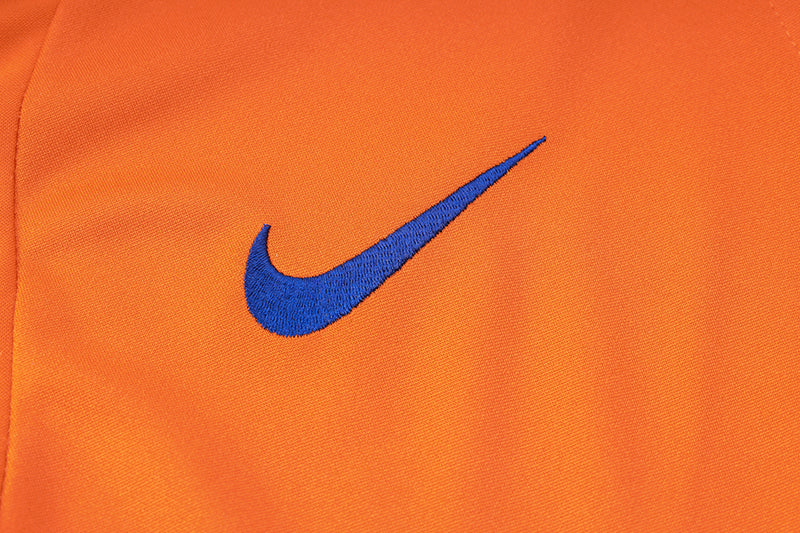 Netherlands 2024/25 Training Jacket - Orange/Blue