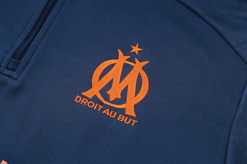 Olympique de Marseille Training Set 2024/25 - Navy Blue