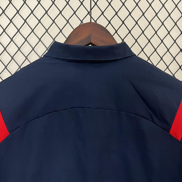 Spain Windbreaker Jacket - Navy Blue