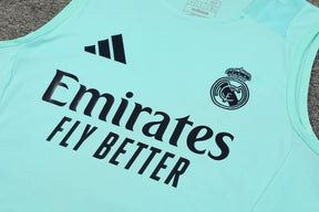 REAL MADRID TANK TOP SET 24/25 - AQUA