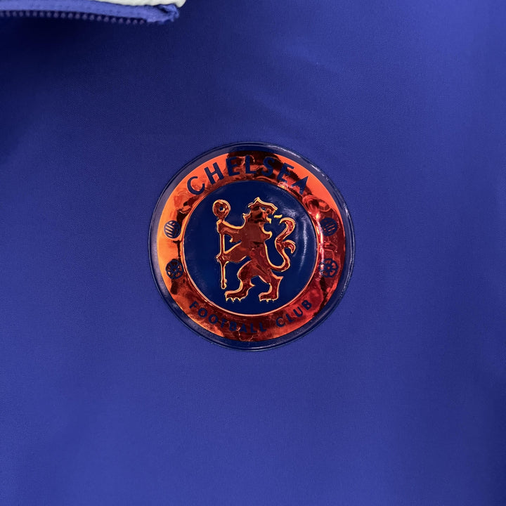 Chelsea Reversible Windbreaker Jacket - Blue/Turquoise
