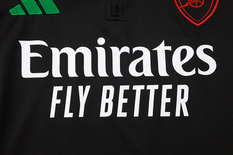 Arsenal 2024/25 Training Jacket - Black