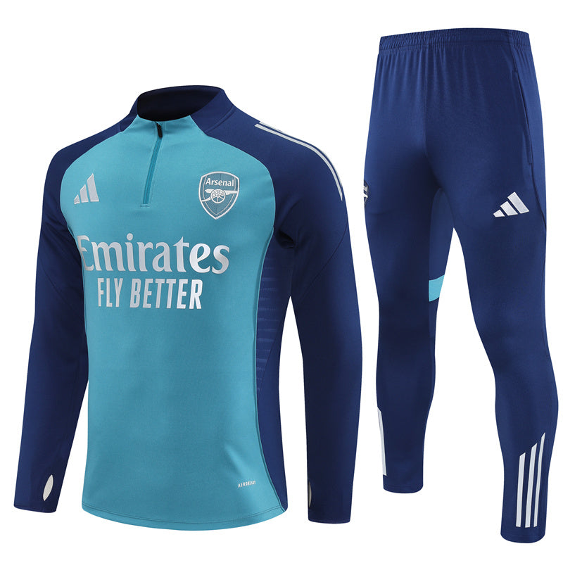 Arsenal Training Set 2025/26 -  Turquoise-Blue