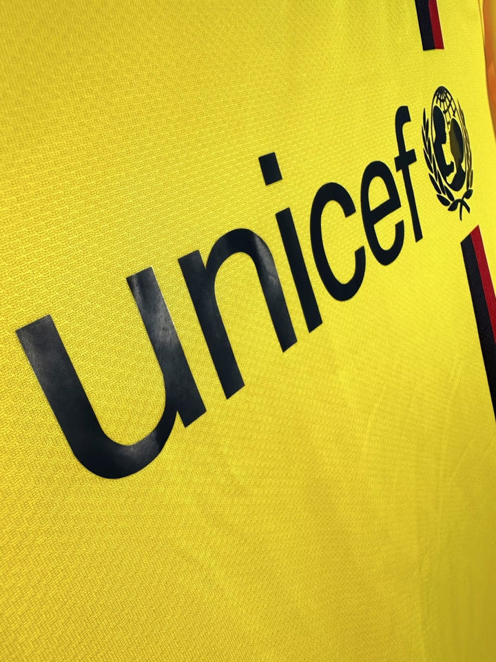 Barcelona 08/09 Away Retro Shirt - Long Sleeve