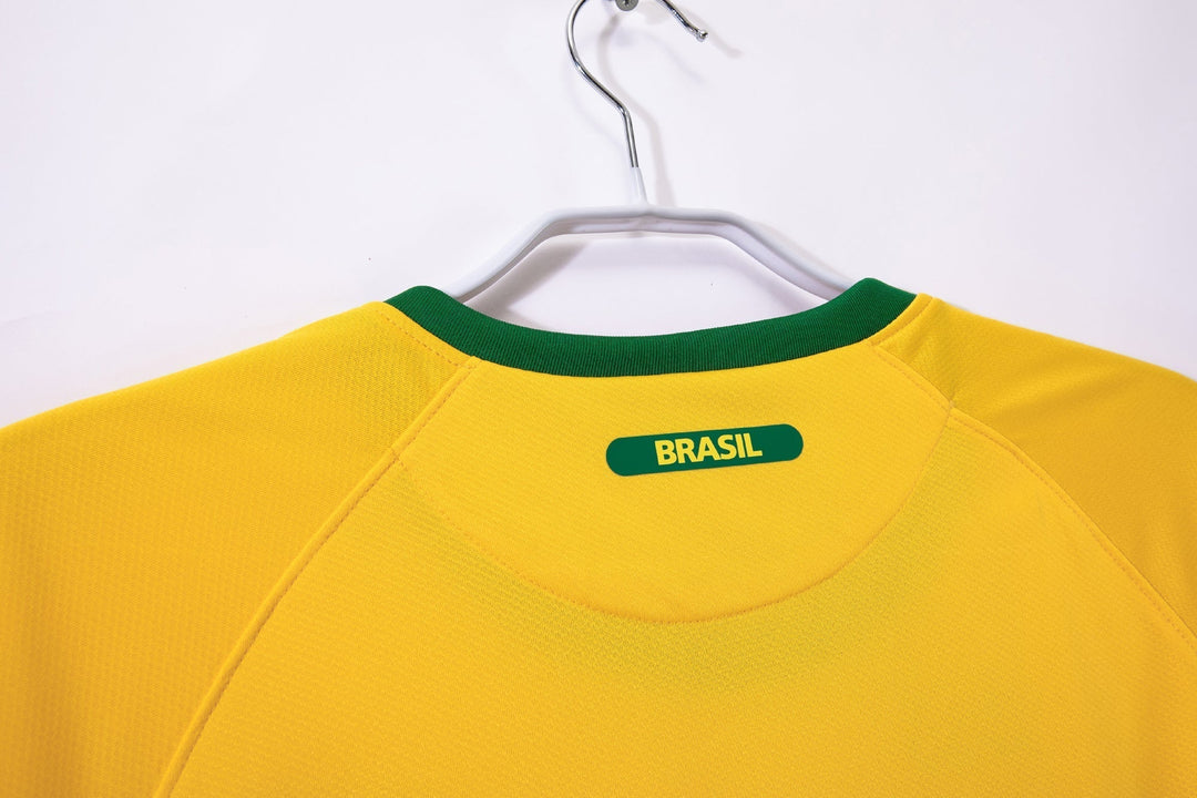 Brazil 2010 Home Retro Shirt