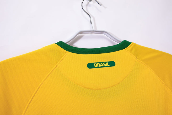 Brazil 2010 Home Retro Shirt