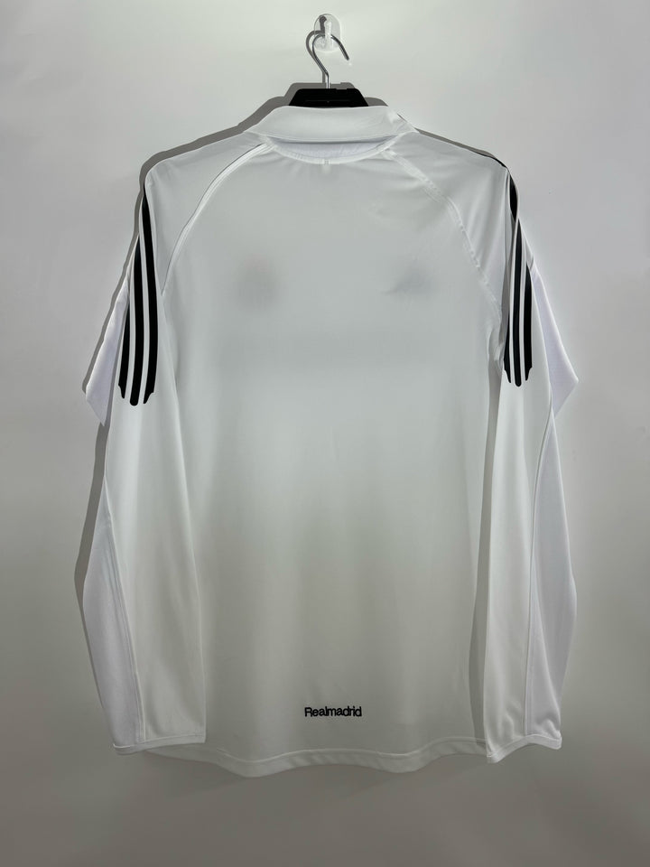Real Madrid 05/06 Home Retro Shirt - Long Sleeve
