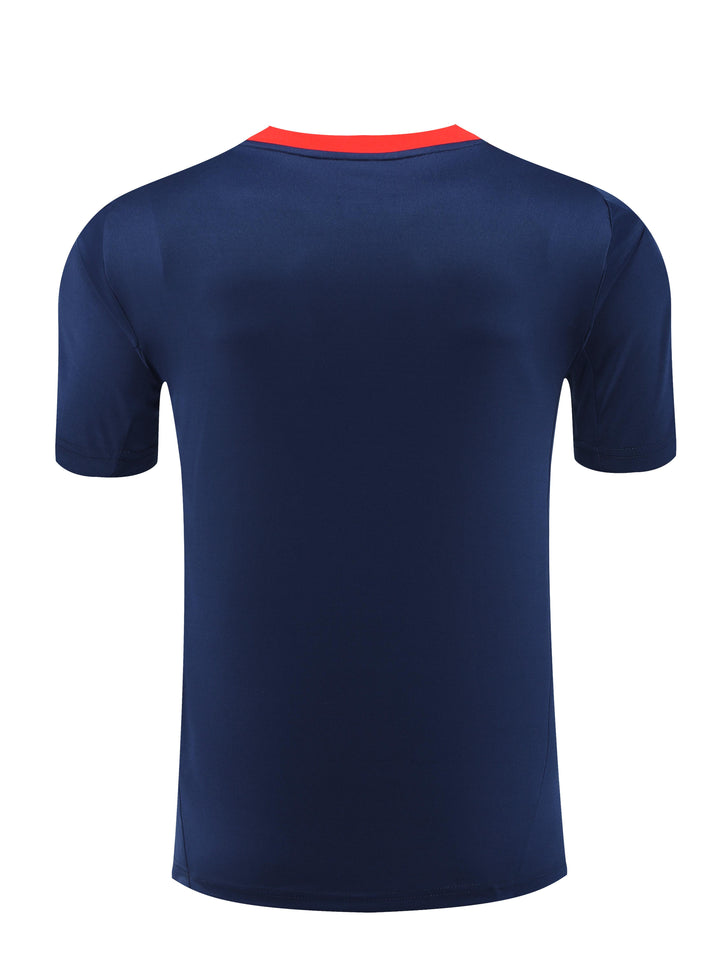 Manchester United 2024/25 Training Shirt - Navy Blue/Orange