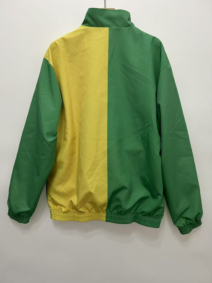 Manchester United 1906/07 Reversible Windbreaker Jacket - Red/Green