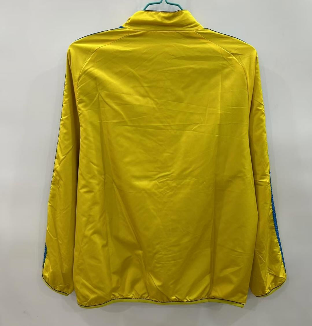 Real Madrid Windbreaker Jacket - Yellow/Blue