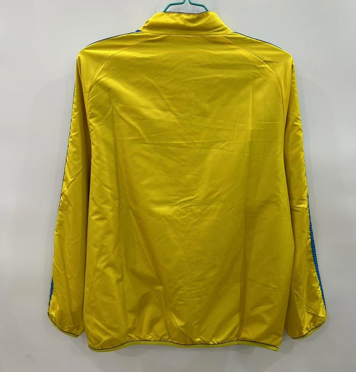 Real Madrid Windbreaker Jacket - Yellow/Blue