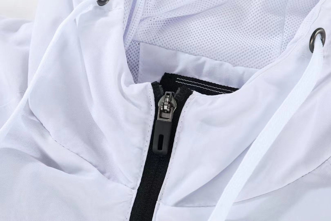 Nike Windbreaker Jacket - White/Black
