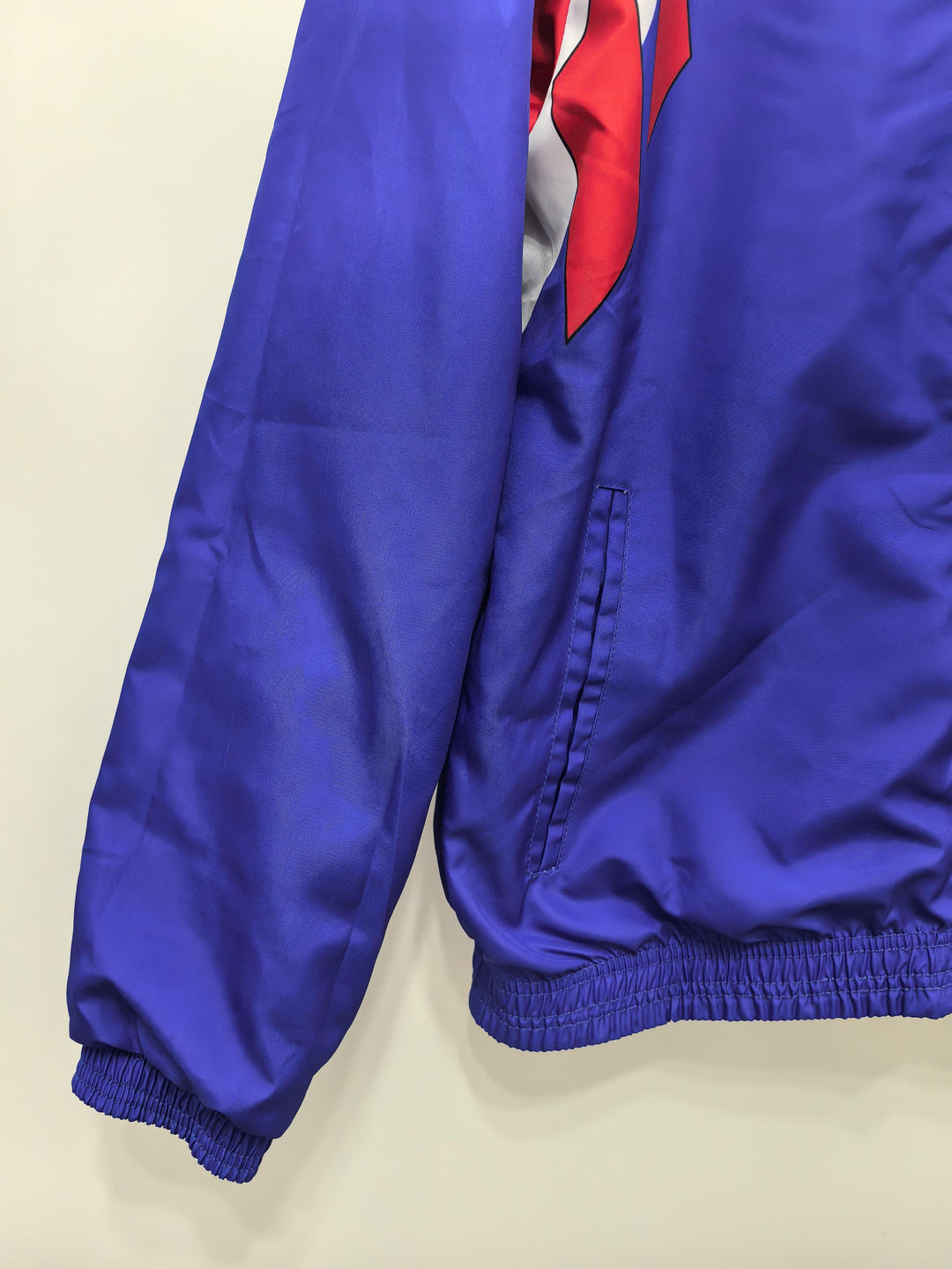 France 1990/91 Reversible Windbreaker Jacket - Blue/Gray