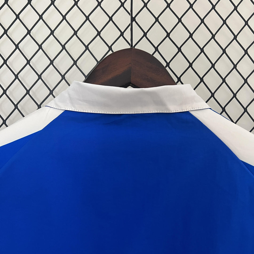 Argentina Reversible Windbreaker Jacket - Blue/White