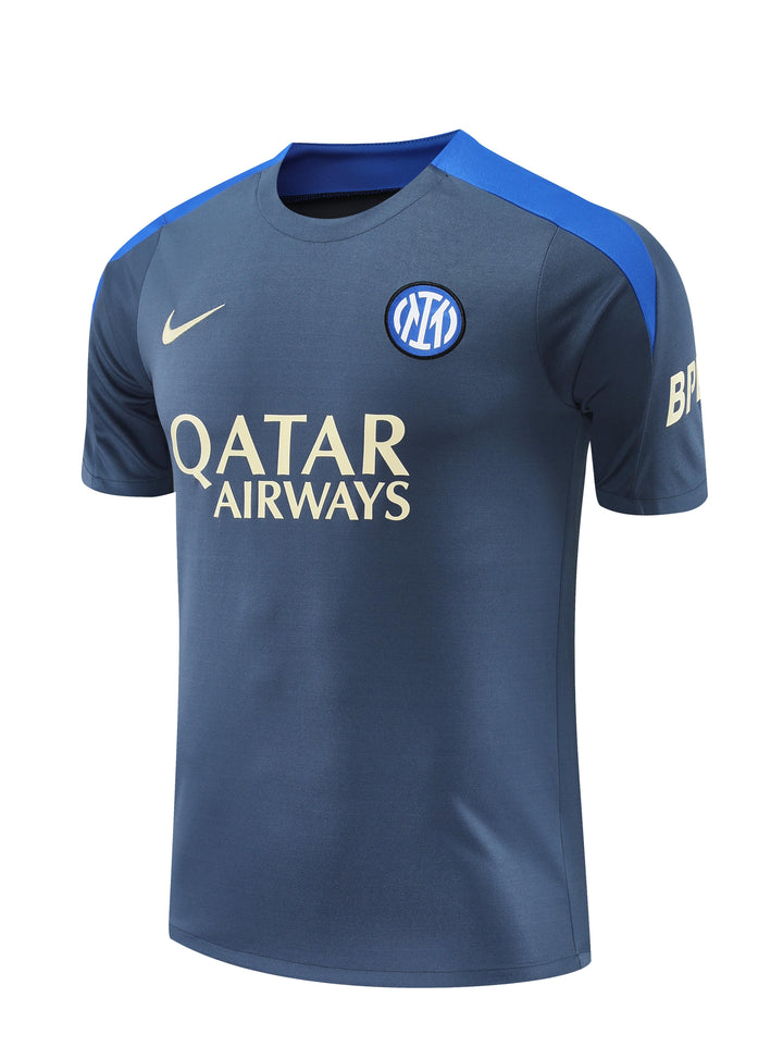 Inter Milan 2024/25 Training Shirt - Bluish Gray