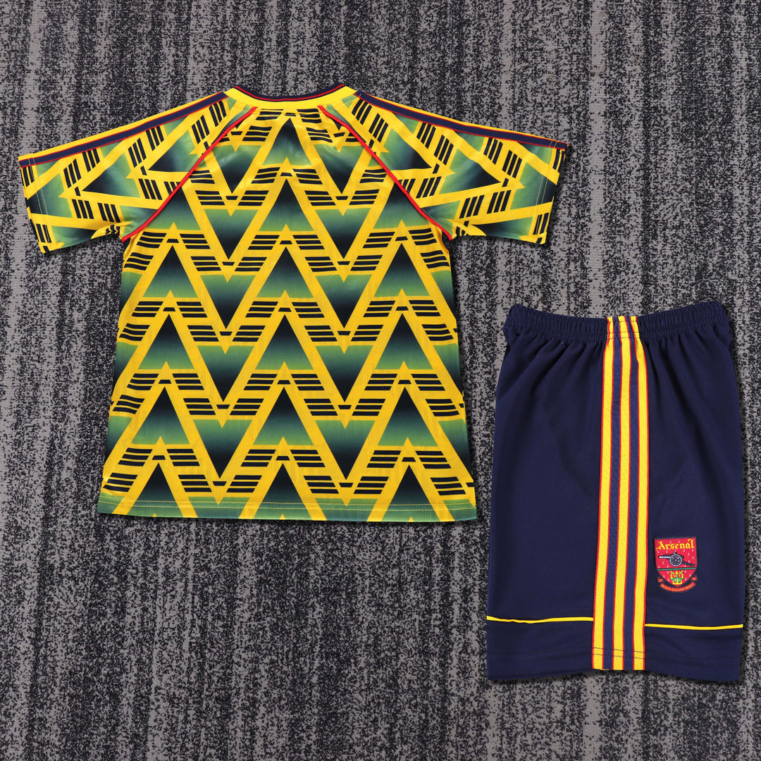Arsenal 91/92 Children's Away Retro Set