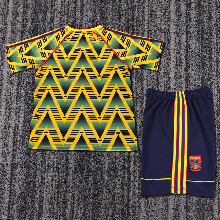 Arsenal 91/92 Children's Away Retro Set
