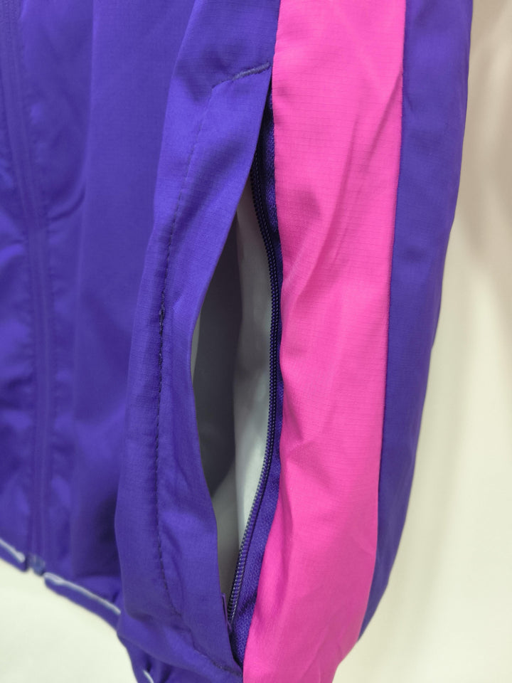 Germany Reversible Windbreaker Jacket - Purple/White