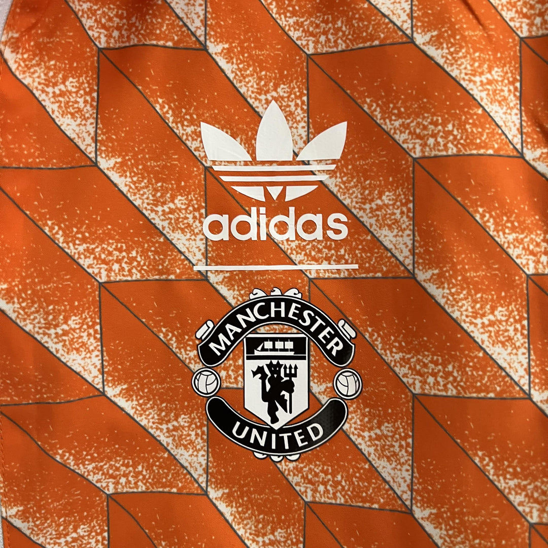 Manchester United Reversible Windbreaker Jacket - Blue/Orange