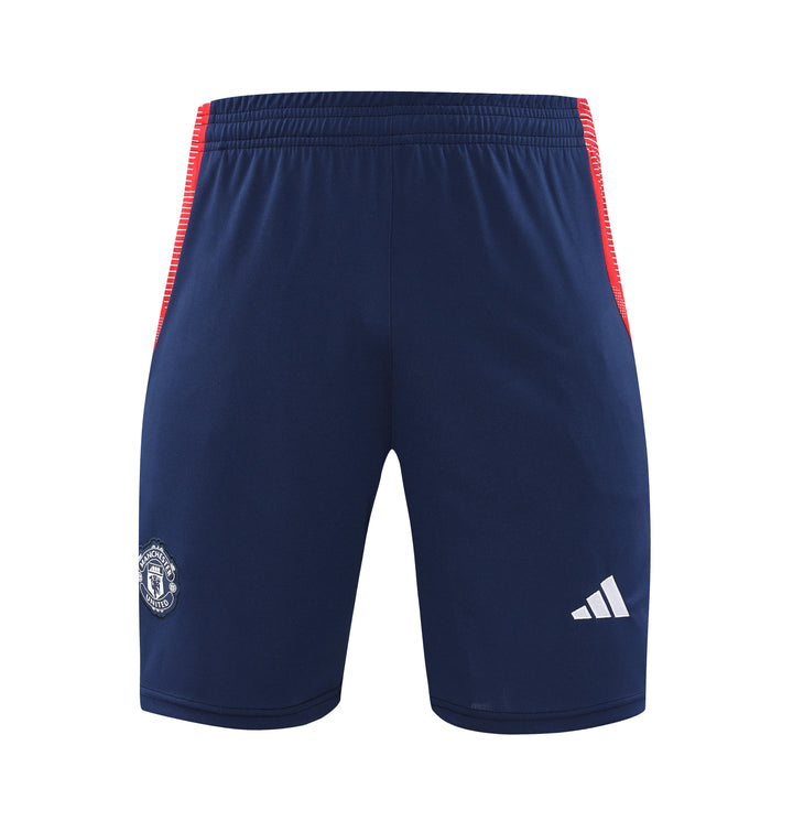 Manchester United 2024/25 Training Short - Navy Blue/Orange
