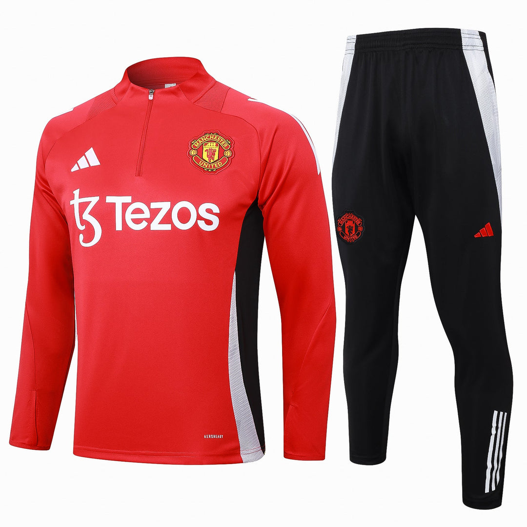Manchester United Training Set 24/25 - Red/Black