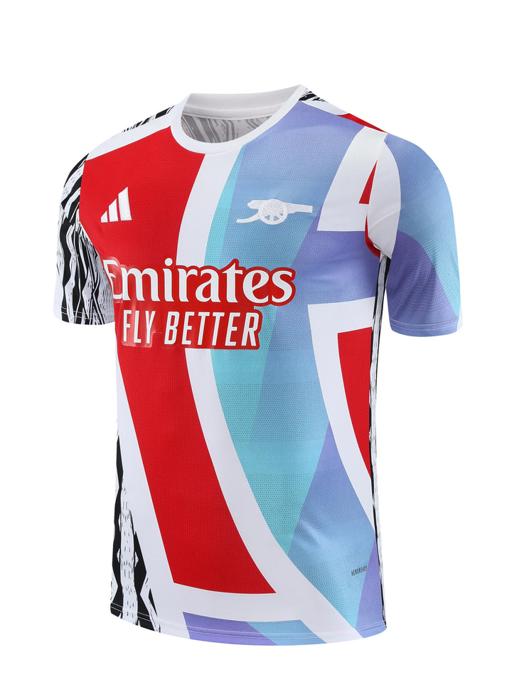 Arsenal 2025/26 Training Shirt - Red/Light Blue